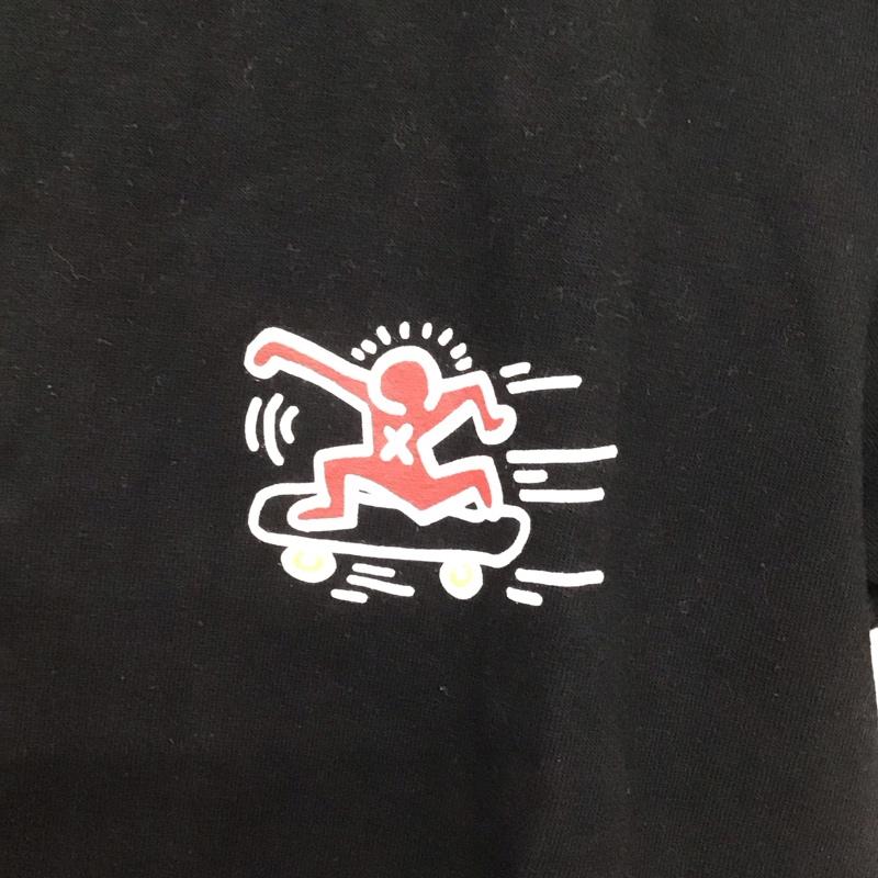 スラッシャー THRASHER Tシャツ 半袖 半袖カットソー プリントTシャツ クルーネックカットソー S ロゴ、文字 黒 / ブラック / メンズ USED 古着 中古 10136576