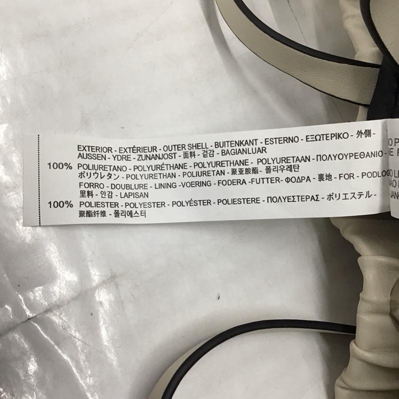 ザラ ZARA ショルダーバッグ ショルダーバッグ 8389 204 040 プリーツ フェイクレザー 無地 アイボリー / アイボリー / レディース USED 古着 中古 10121631
