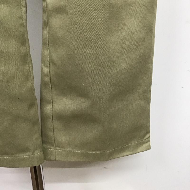 ディッキーズ Dickies パンツ ワークパンツ、ペインターパンツ ワークパンツ ワイドパンツ カジュアルパンツ 33インチ 無地 ベージュ / ベージュ /  メンズ USED 古着 中古 10122751