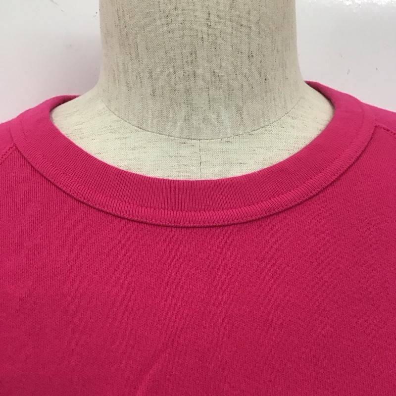 グッドオン Good On トレーナー 長袖 gobw-101c ラグランクルーネックスウェット XL 無地 桃 / ピンク / メンズ USED 古着 中古 10108090