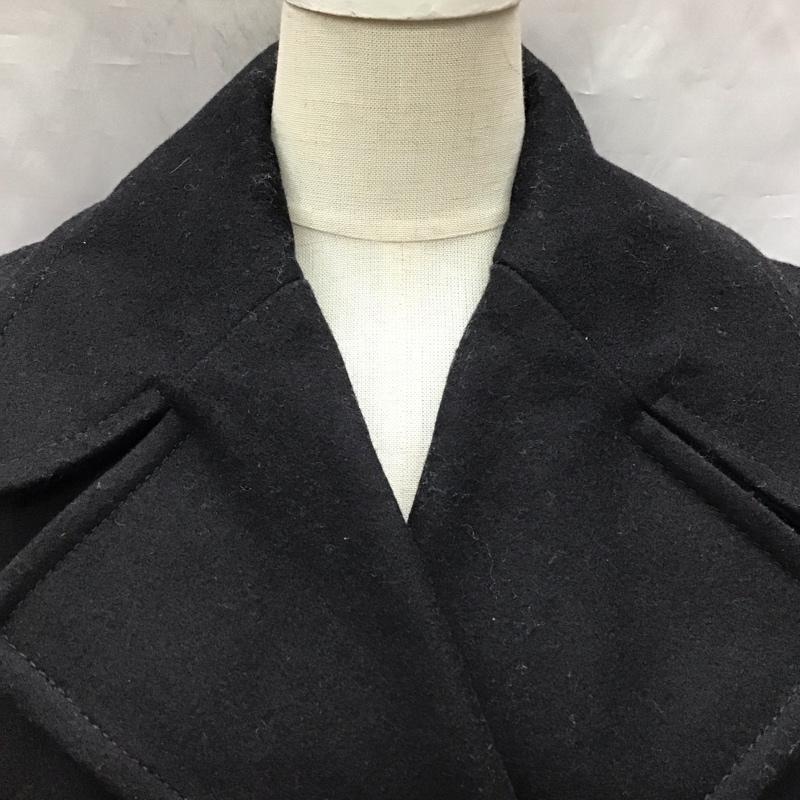 ザラティーアールエフ ZARA TRF コート ピーコート 1255 207 800 S 無地 黒 / ブラック / レディース USED 古着 中古 10118437