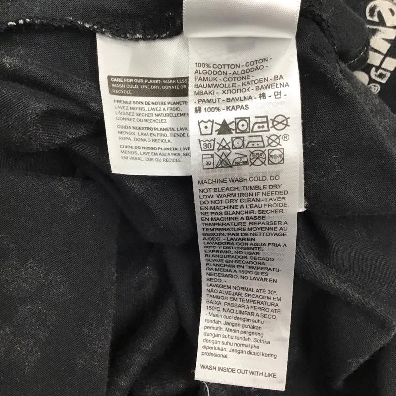 リーバイス Levi s Tシャツ 半袖 16143-0891 リラックスフィット M 総柄 黒 / ブラック / メンズ USED 古着 中古 10115554