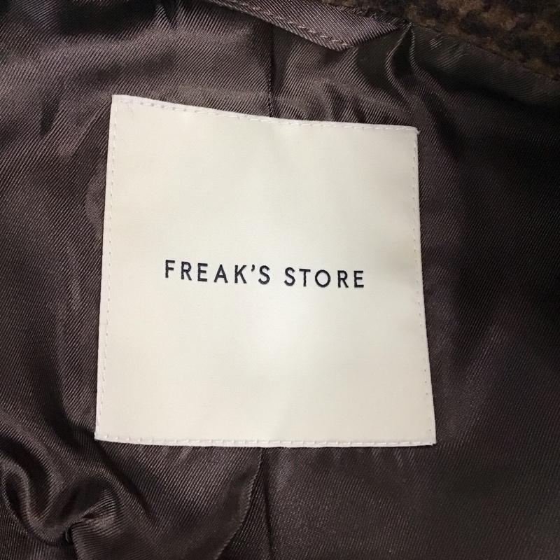 フリークスストア FREAK S STORE コート コート一般 ロングコート カラージャケット アウター bishu M 総柄 マルチカラー / マルチカラー / メンズ USED 古着 中古 10131738