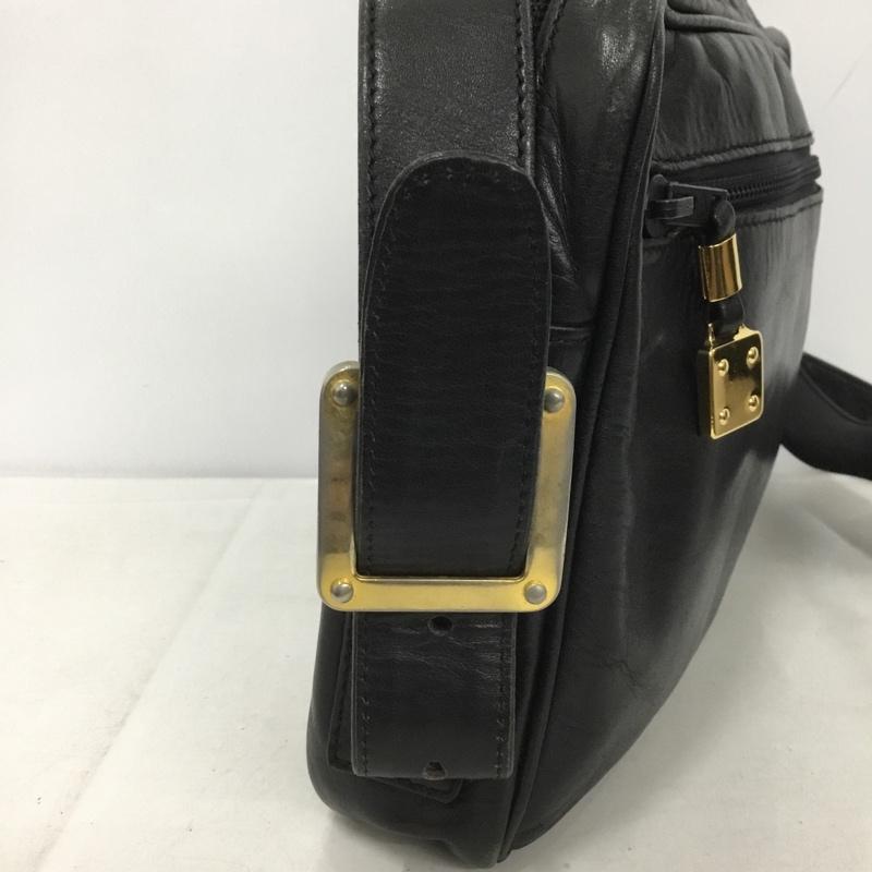 ロエベ LOEWE ショルダーバッグ ショルダーバッグ オールドロエベ ワンポイント 黒 / ブラック / レディース USED 古着 中古 10137338