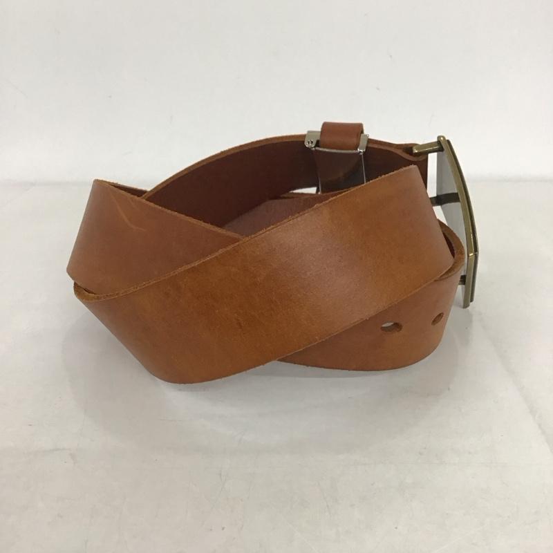 アヴィレックス AVIREX ベルト・バックル ベルト レザー ロゴ、文字 茶 / ブラウン / メンズ USED 古着 中古 10132448