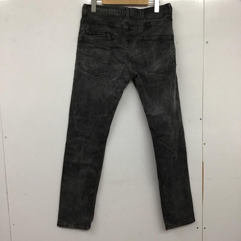 ヘルムートラング HELMUT LANG パンツ デニム、ジーンズ デニムパンツ スリムパンツ カジュアルパンツ ストレッチパンツ 29インチ 無地 黒 / ブラック / メンズ USED 古着 中古 10138170