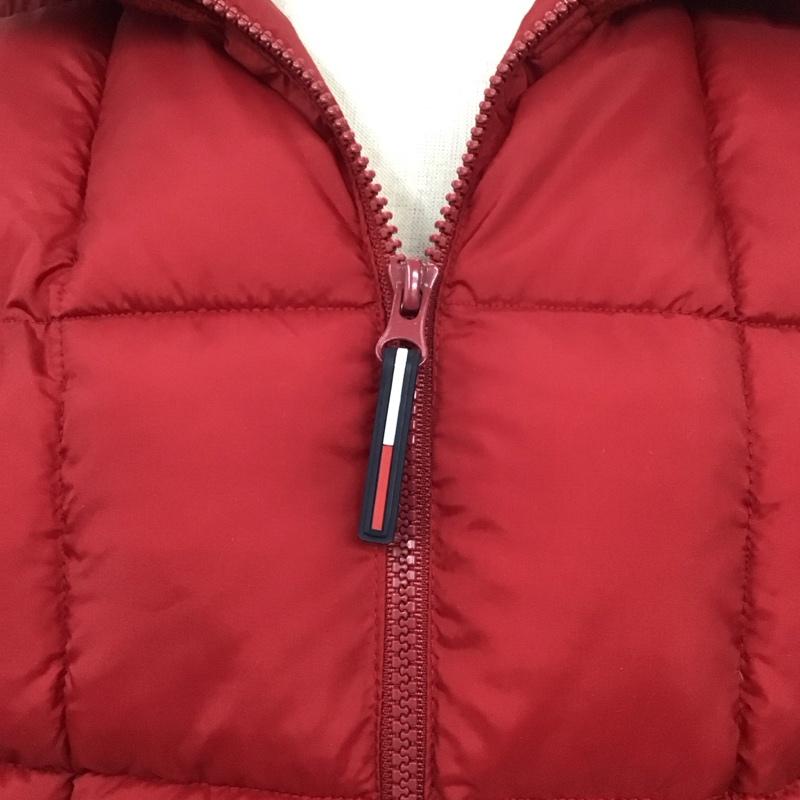 トミーヒルフィガー TOMMY HILFIGER ジャケット、上着 ジャケット、ブレザー 223-611218-720 中綿ジャケット M ワンポイント 赤 / レッド / レディース USED 古着 中古 10121581