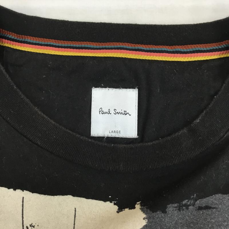 ポールスミス Paul Smith Tシャツ 半袖 PF-JT-70439 L キャラクター 黒 / ブラック / メンズ USED 古着 中古 10136801