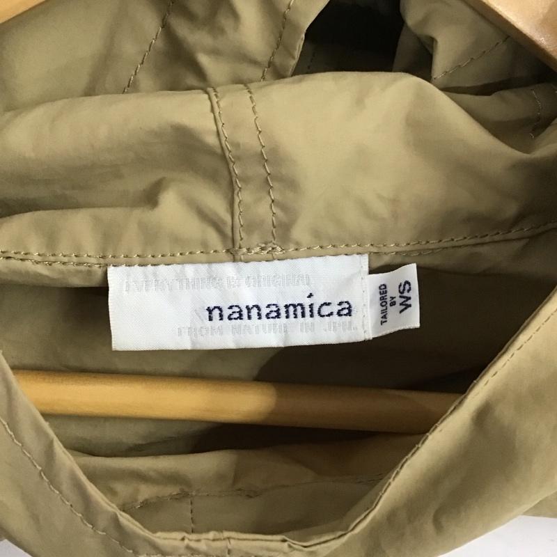 ナナミカ nanamica ジャケット、上着 ジャンパー、ブルゾン SUAS612 ウィンドアノラック 無地 ベージュ / ベージュ / レディース USED 古着 中古 10131573