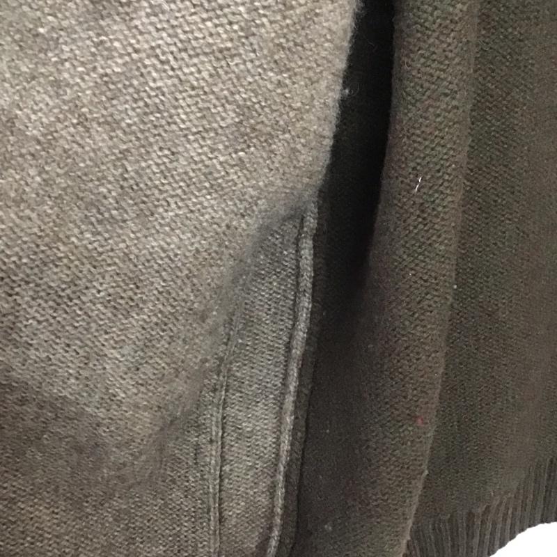 ザラ ZARA カーディガン 長袖 M 無地 茶 / ブラウン / レディース USED 古着 中古 10133455