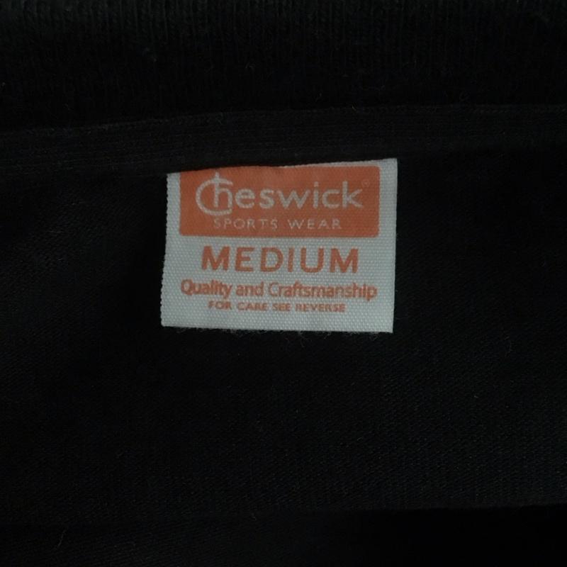 チェスウィック CHESWICK カットソー 七分袖 七分丈カットソー クルーネックカットソー プリントTシャツ M プリント 黒 / ブラック / メンズ USED 古着 中古 10106965