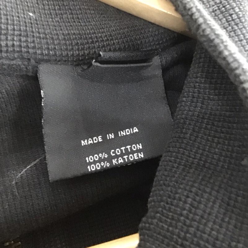ハーレーダビッドソン Harley-Davidson トレーナー 長袖 GM00044025 カットソー ハーフジップ M ロゴ、文字 黒 / ブラック / メンズ USED 古着 中古 10133570