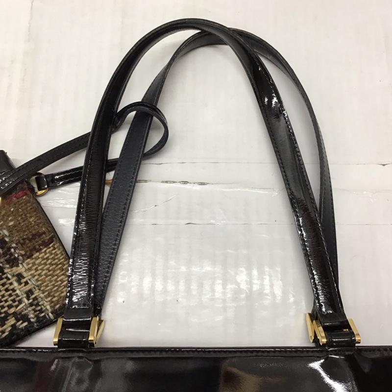 バーバリー BURBERRY トートバッグ トートバッグ ポーチ付 チェック マルチカラー / マルチカラー / レディース USED 古着 中古 10120579