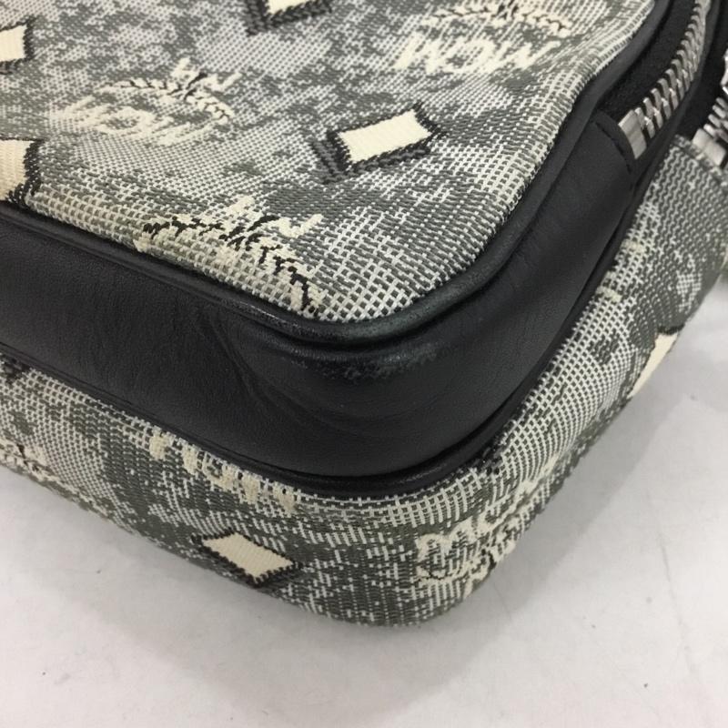 エムシーエム MCM ショルダーバッグ ショルダーバッグ MMRBATQ01EG001 総柄 灰 / グレー / レディース USED 古着 中古 10133201