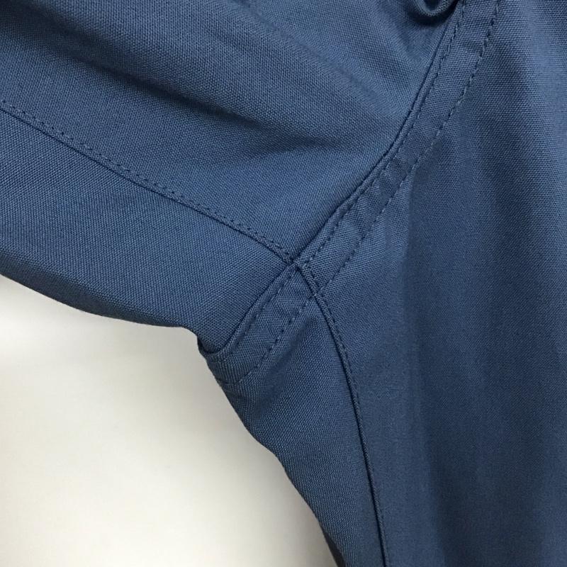 ジーユー GU パンツ ワークパンツ、ペインターパンツ 321-333494 ボトム ワイドパンツ カジュアルパンツ L 無地 紺 / ネイビー / メンズ USED 古着 中古 10133166