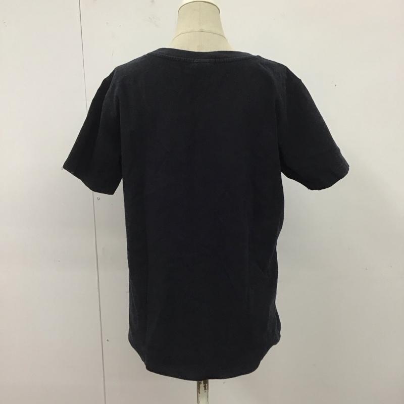 アベイシングエイプ A BATHING APE Tシャツ 半袖 クルーネック プリント S ロゴ、文字 黒 / ブラック / レディース USED 古着 中古 10123082