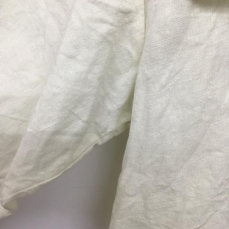 スタディオクリップ studio CLIP シャツ、ブラウス 長袖 natural by clip FREE 無地 白 / ホワイト / レディース USED 古着 中古 10132124