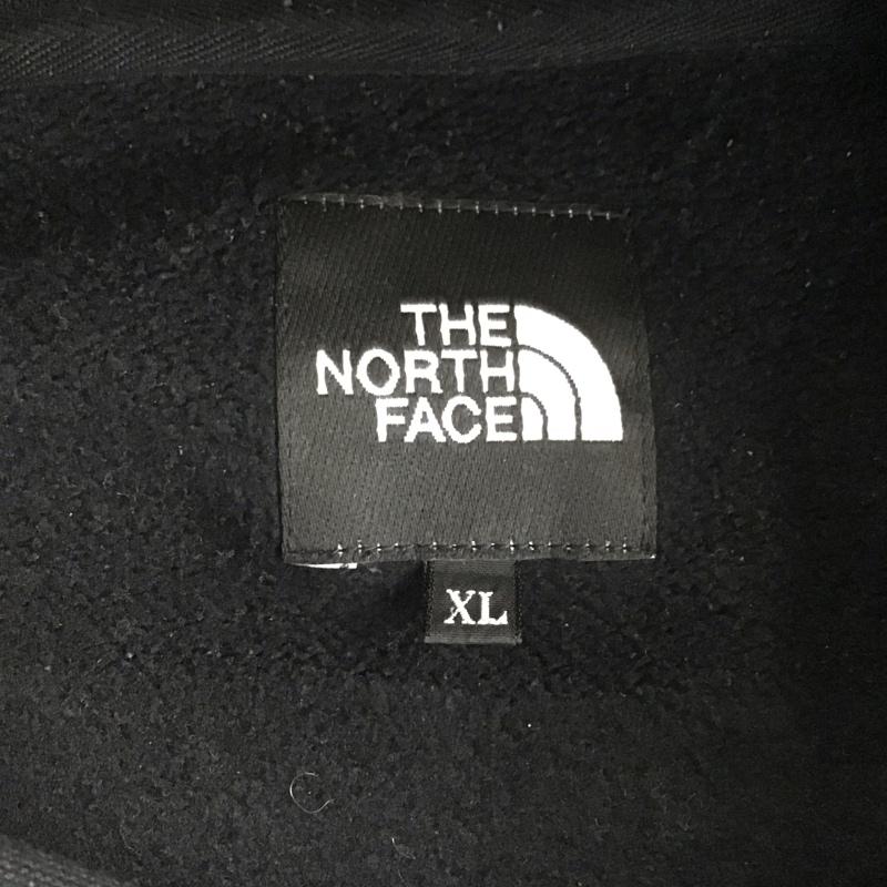 ザノースフェイス THE NORTH FACE パーカー 長袖 NT62040 バックスクエアロゴフーディ プリントスウェット 長袖パーカー XL ロゴ、文字 黒 / ブラック / メンズ USED 古着 中古 10107123