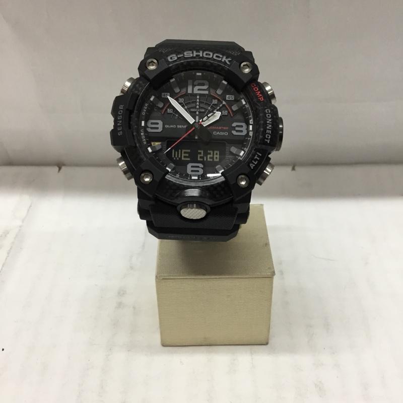 ジーショック G-SHOCK 腕時計 アナログ(クォーツ式) 23888-SOIW GG-B100 ロゴ、文字 黒 / ブラック / メンズ USED 古着 中古 10106397