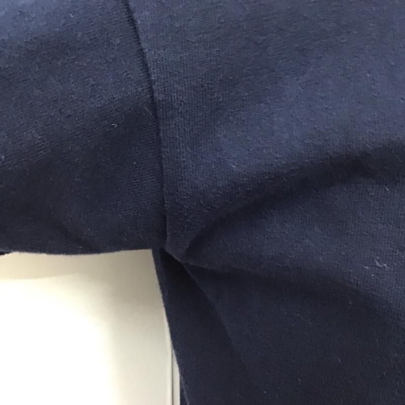 フラットヘッド The Flat Head Tシャツ 半袖 半袖カットソー プリントTシャツ クルーネックカットソー 38 ロゴ、文字 紺 / ネイビー /  メンズ USED 古着 中古 10113146