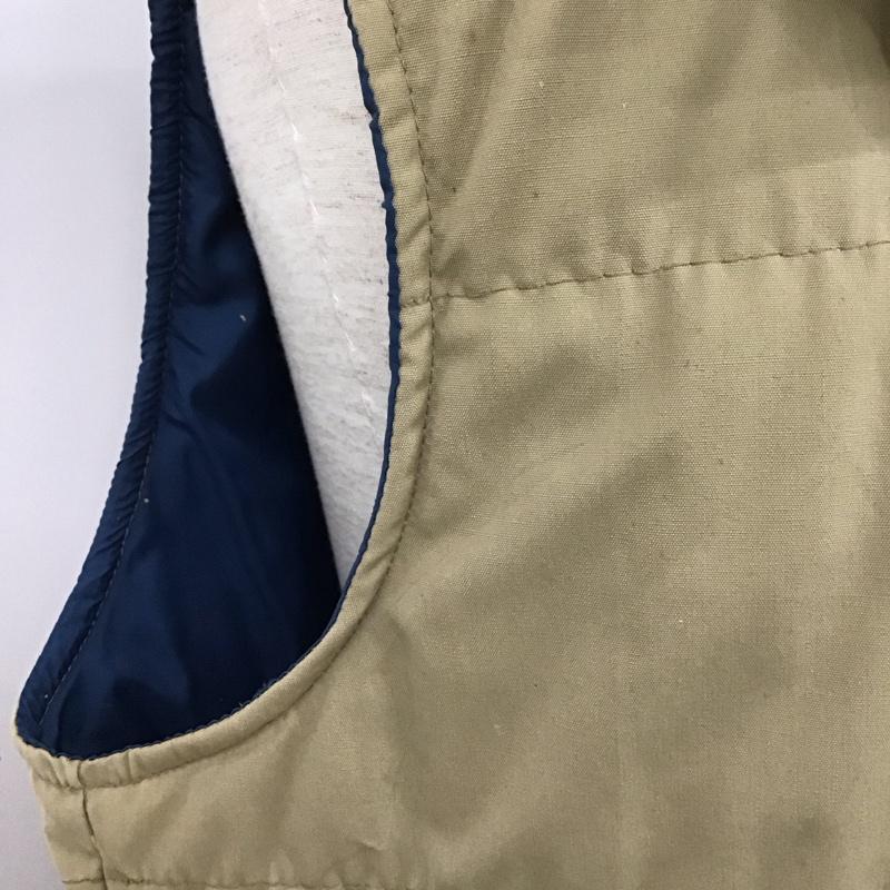 ウールリッチ WOOLRICH ベスト ベスト ジップアップベスト カラージップベスト アウター M 無地 ベージュ / ベージュ / メンズ USED 古着 中古 10111627