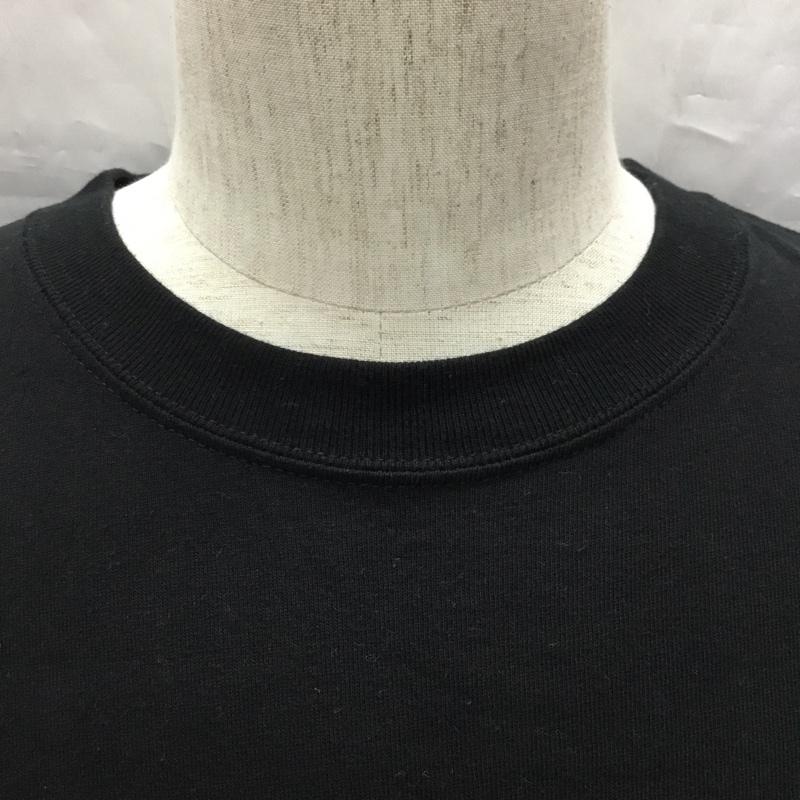 ラッセル RUSSELL カットソー 長袖 長袖 M プリント 黒 / ブラック /  メンズ USED 古着 中古 10109585