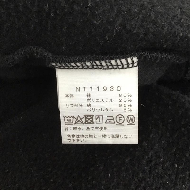 ザノースフェイス THE NORTH FACE パーカー 長袖 nt11930 リアビューフルジップスウェットパーカー スウェットパーカー S ロゴ、文字 黒 / ブラック /  メンズ USED 古着 中古 10125521