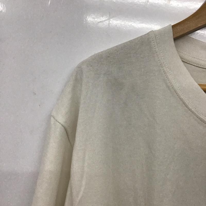 ステューシー STUSSY Tシャツ 半袖 半袖カットソー プリントTシャツ クルーネックカットソー L ロゴ、文字 白 / ホワイト / メンズ USED 古着 中古 10138443