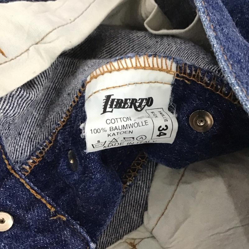 古着 USED パンツ デニム、ジーンズ デニムパンツ ワイドパンツ カジュアルパンツ Gパン 34インチ 無地 インディゴ / インディゴ / メンズ USED 古着 中古 10129256