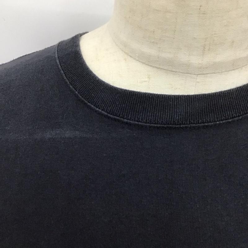 フェローズ Pherrow s Tシャツ 半袖 半袖カットソー プリントTシャツ クルーネックカットソー 38 プリント 紺 / ネイビー /  メンズ USED 古着 中古 10113150