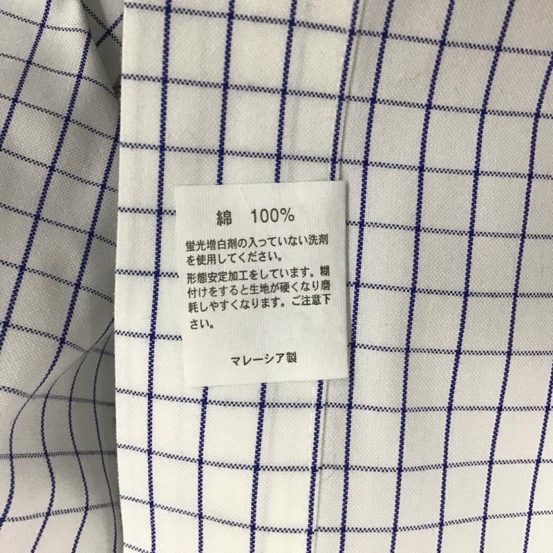 ブルックスブラザーズ BROOKS BROTHERS シャツ、ブラウス 長袖 長袖シャツ ボタンダウンシャツ チェックシャツ カジュアルシャツ チェック 白 / ホワイト / X 青 / ブルー / メンズ USED 古着 中古 10111041