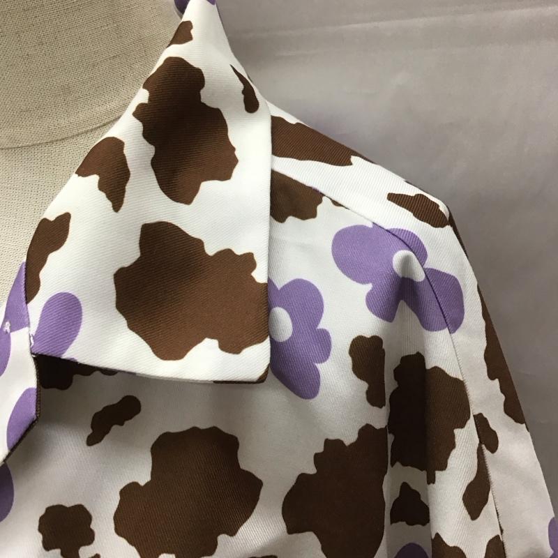ジュエティ jouetie シャツ、ブラウス 半袖 082130400601 フラワーカウBIGシャツ M 総柄 マルチカラー / マルチカラー / レディース USED 古着 中古 10112538