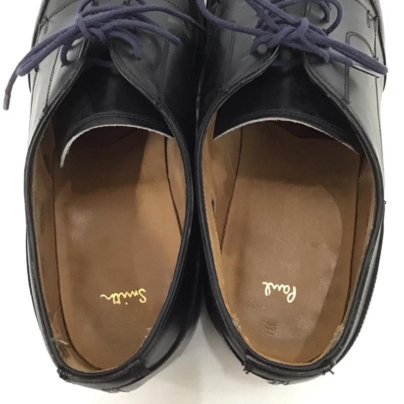 ポールスミス Paul Smith 革靴 革靴 ビジネスシューズ レザー イングランド製 無地 黒 / ブラック / メンズ USED 古着 中古 10122830