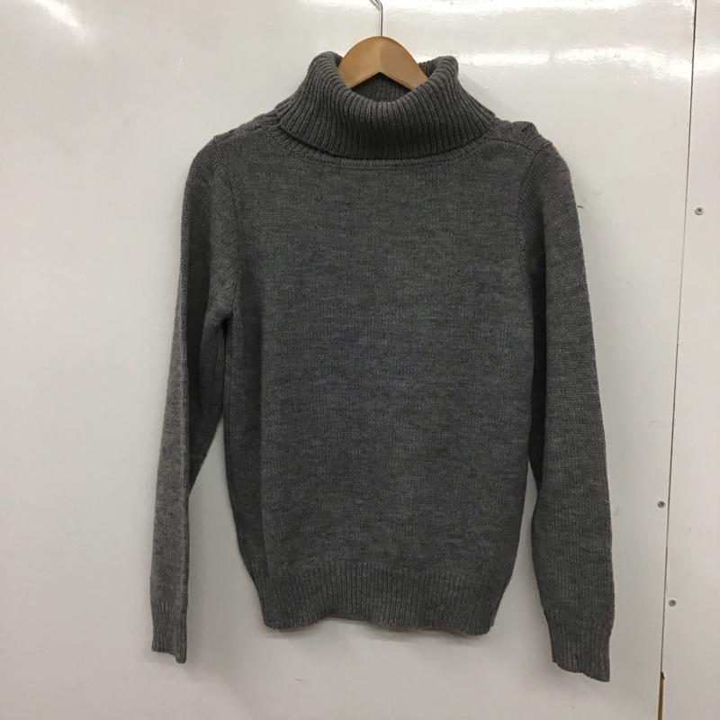 ピンクハウス PINK HOUSE ニット、セーター 長袖 タートルネック 無地 灰 / グレー / レディース USED 古着 中古 10139764