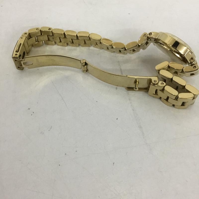 マークジェイコブス MARCJACOBS 腕時計 アナログ(クォーツ式) 111308 箱有 ロゴ、文字 金 / ゴールド / レディース USED 古着 中古 10129001
