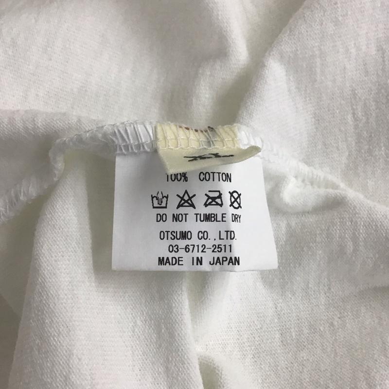 ヒューマンメード HUMAN MADE Tシャツ 半袖 半袖カットソー プリントTシャツ クルーネックカットソー XL プリント 白 / ホワイト / メンズ USED 古着 中古 10107744