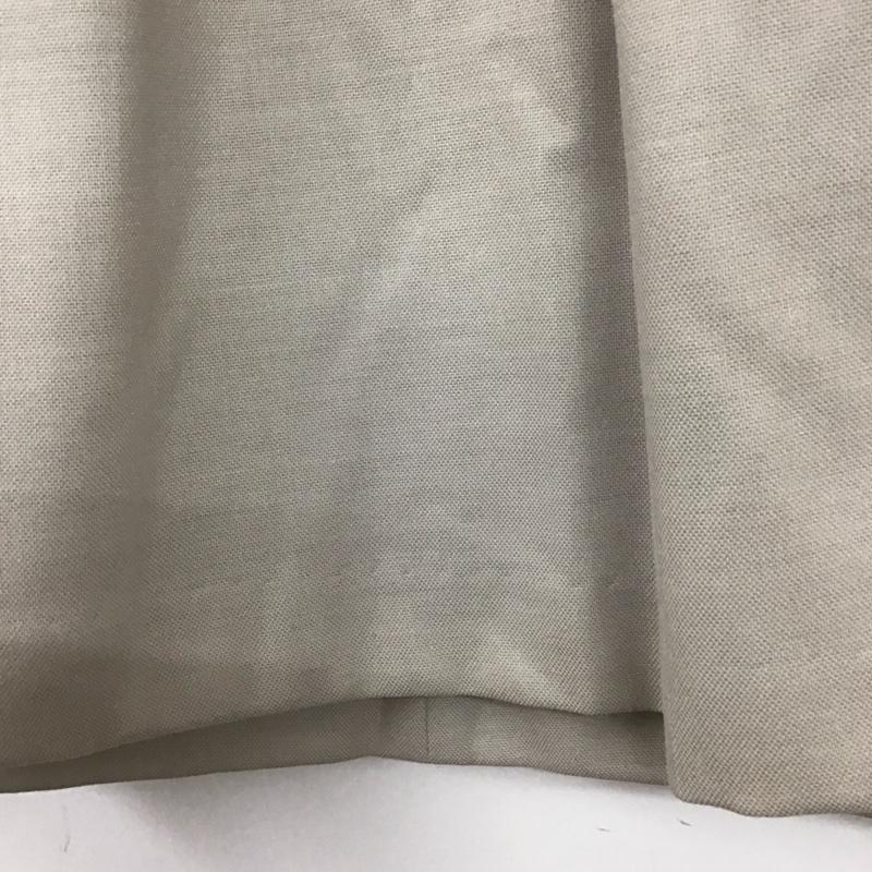 インディヴィ INDIVI スカート ひざ丈スカート プリーツ 38 無地 灰 / グレー / レディース USED 古着 中古 10138952