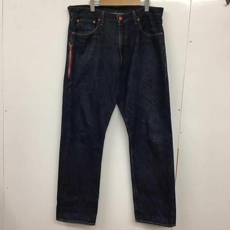 リーバイスフェノム LEVI S Fenom パンツ デニム、ジーンズ デニムパンツ ワイドパンツ カジュアルパンツ 36 プリント インディゴ / インディゴ / メンズ USED 古着 中古 10134087