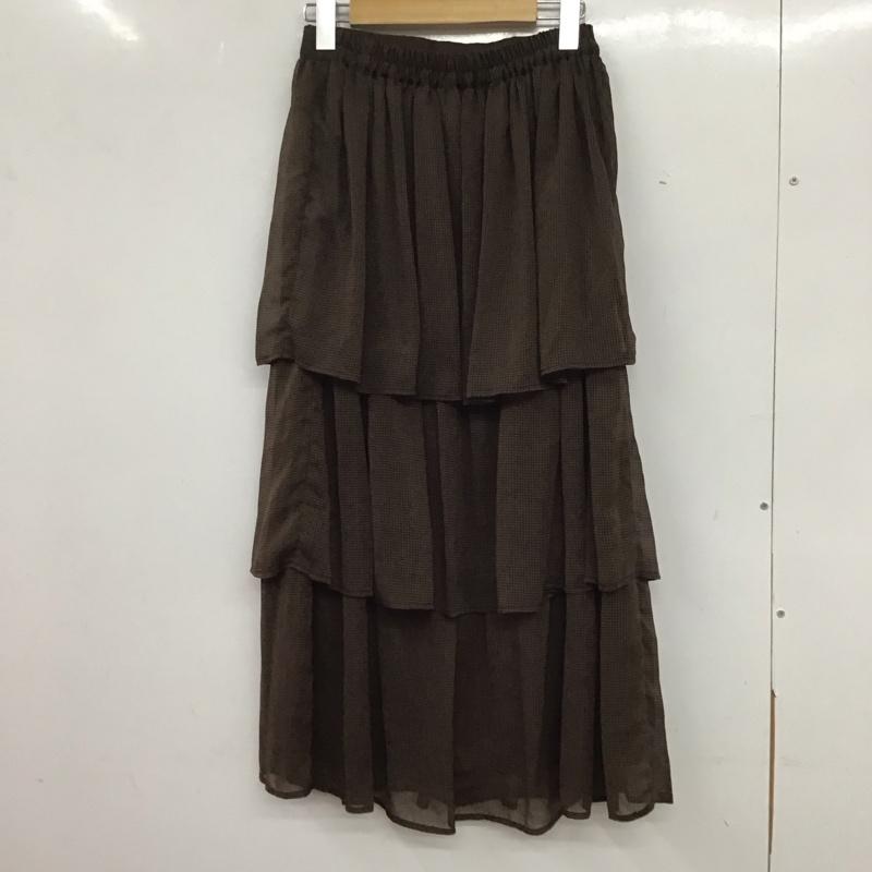 ロペピクニック ROPE PICNIC スカート ロングスカート 38 茶 / ブラウン / レディース USED 古着 中古 10136516