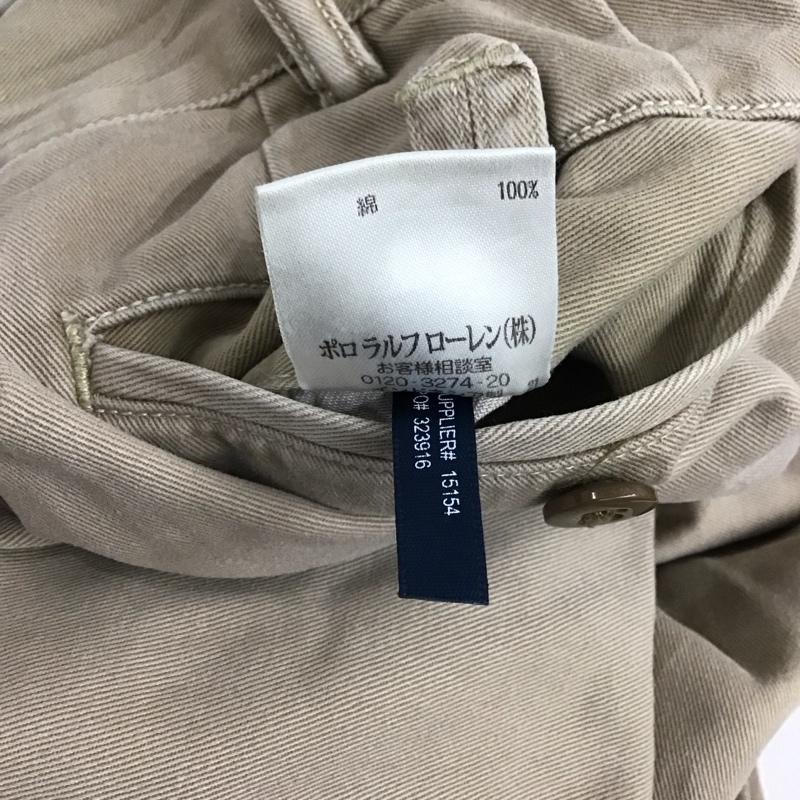 ポロバイラルフローレン Polo by RALPH LAUREN パンツ チノパン チノパン ワイドパンツ カジュアルパンツ 34インチ 無地 ベージュ / ベージュ / メンズ USED 古着 中古 10130692