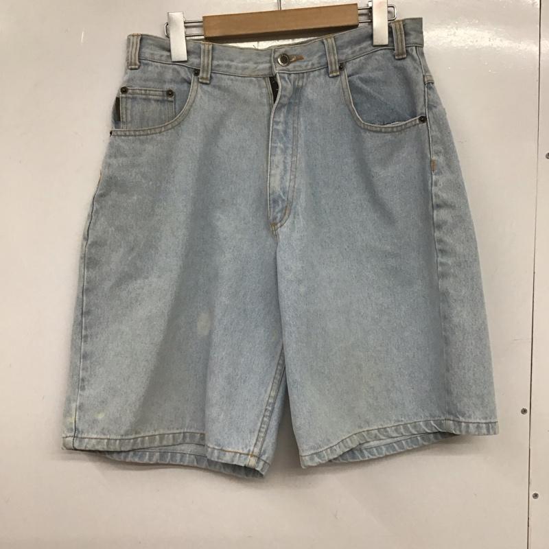 ティンバーランド Timberland パンツ ショートパンツ デニムパンツ ショートパンツ ハーフパンツ 90s 緑タグ 30インチ 無地 インディゴ / インディゴ / メンズ USED 古着 中古 10133155
