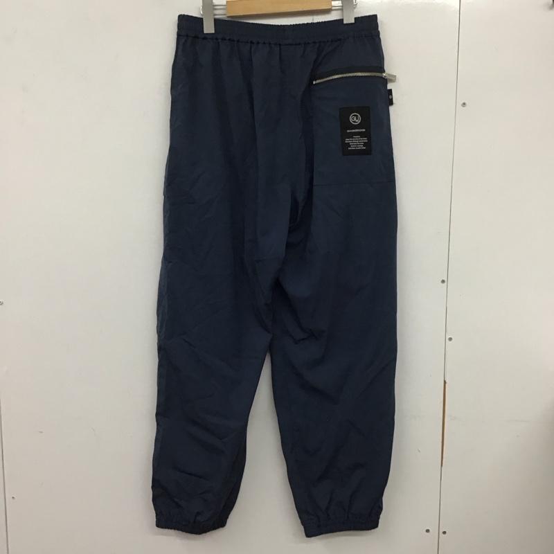 ジーユー GU パンツ ワークパンツ、ペインターパンツ 321-333494 ボトム ワイドパンツ カジュアルパンツ L 無地 紺 / ネイビー / メンズ USED 古着 中古 10133164