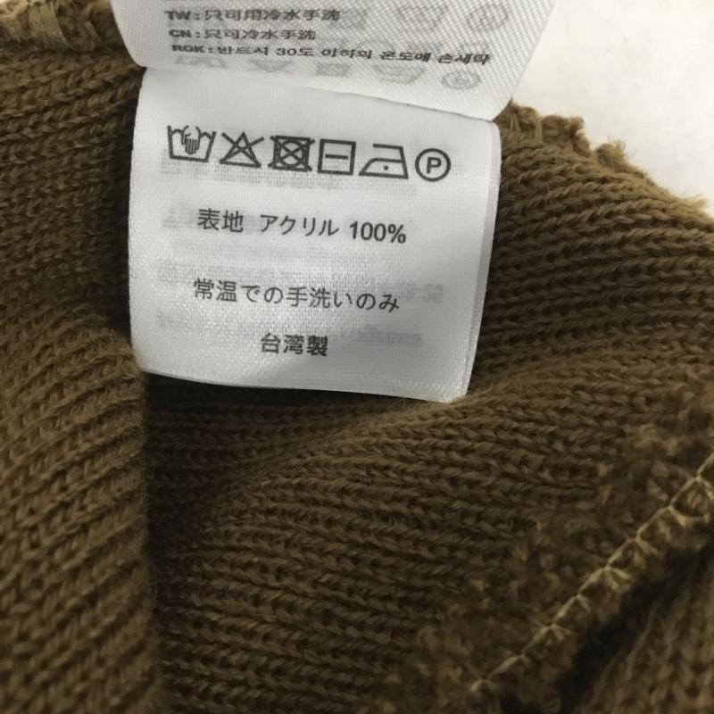 カーハート Carhartt 帽子 ニット帽 I020222 ACRYLIC WATCH HAT ロゴ、文字 茶 / ブラウン / メンズ USED 古着 中古 10133821