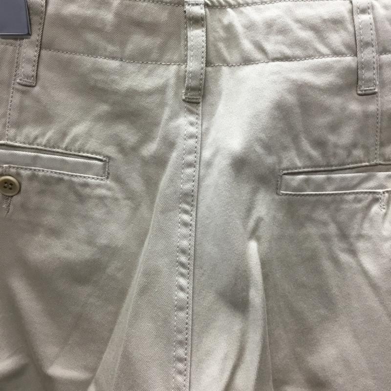 エディフィス EDIFICE パンツ チノパン チノパン カジュアルパンツ ワイドパンツ ストレートパンツ L 無地 ベージュ / ベージュ /  メンズ USED 古着 中古 10121613