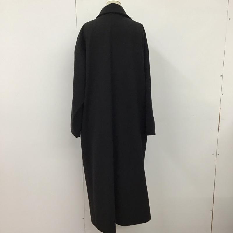 ナイロ nairo コート コート一般 mco228201 チェスターコート M 無地 黒 / ブラック / レディース USED 古着 中古 10120544