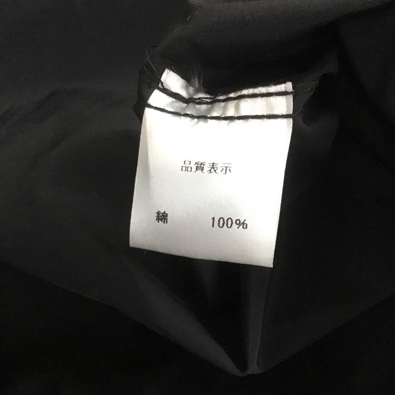 キャスパージョンアイバー CASPER JOHN AIVER シャツ、ブラウス 半袖 半袖ロングシャツ パーカー付きシャツ 前開シャツ 無地 黒 / ブラック / メンズ USED 古着 中古 10107488