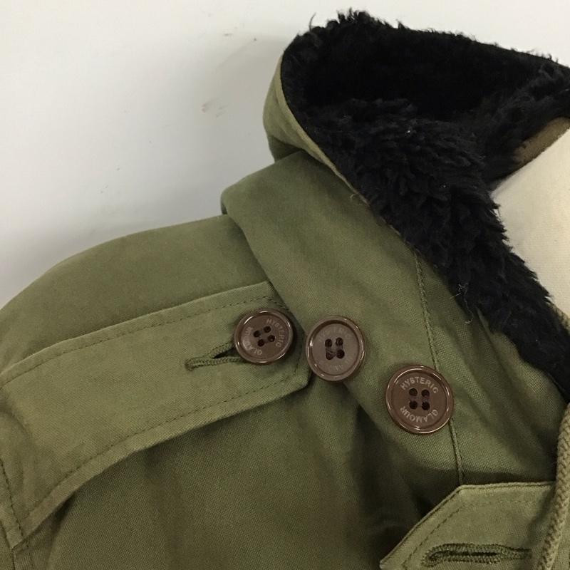 ヒステリックグラマー HYSTERIC GLAMOUR コート コート一般 0243ac05 モッズコート M 無地 カーキ / カーキ / メンズ USED 古着 中古 10123500
