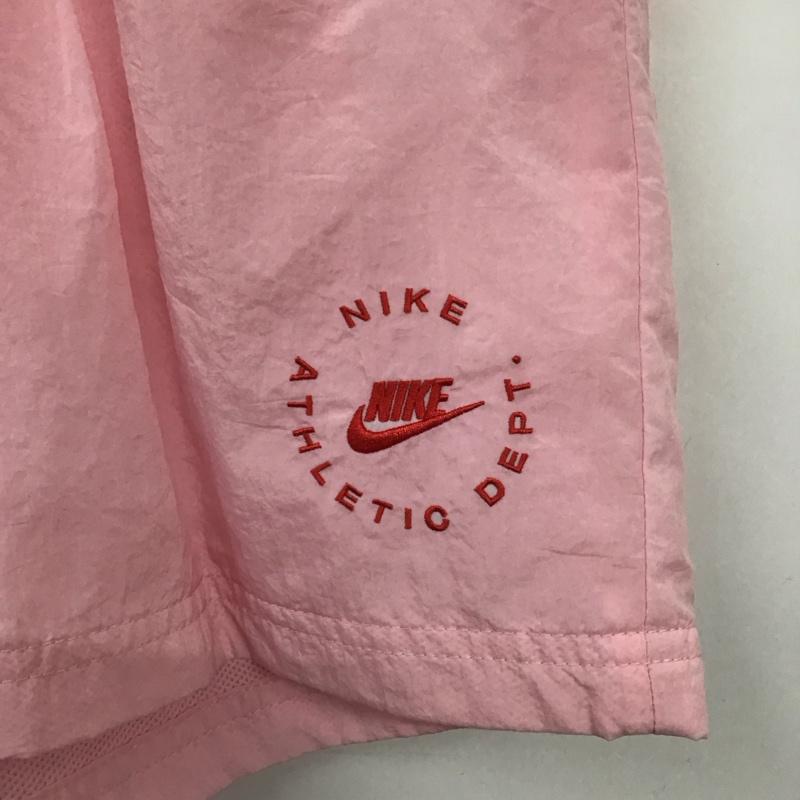 ナイキ NIKE パンツ ショートパンツ FN7219-690 NSW HR NCPS ウーブン ショート スポーツウェア S ロゴ、文字 桃 / ピンク / レディース USED 古着 中古 10112632