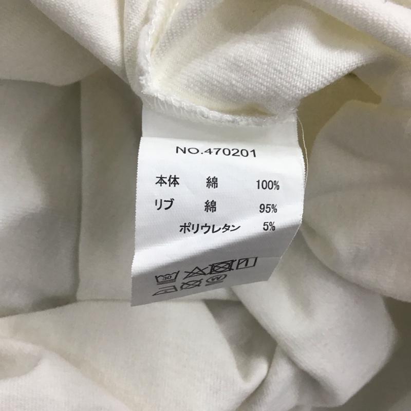 コブマスター COBMASTER Tシャツ 長袖 長袖カットソー プリントカットソー クルーネック 40 プリント 白 / ホワイト / メンズ USED 古着 中古 10142886