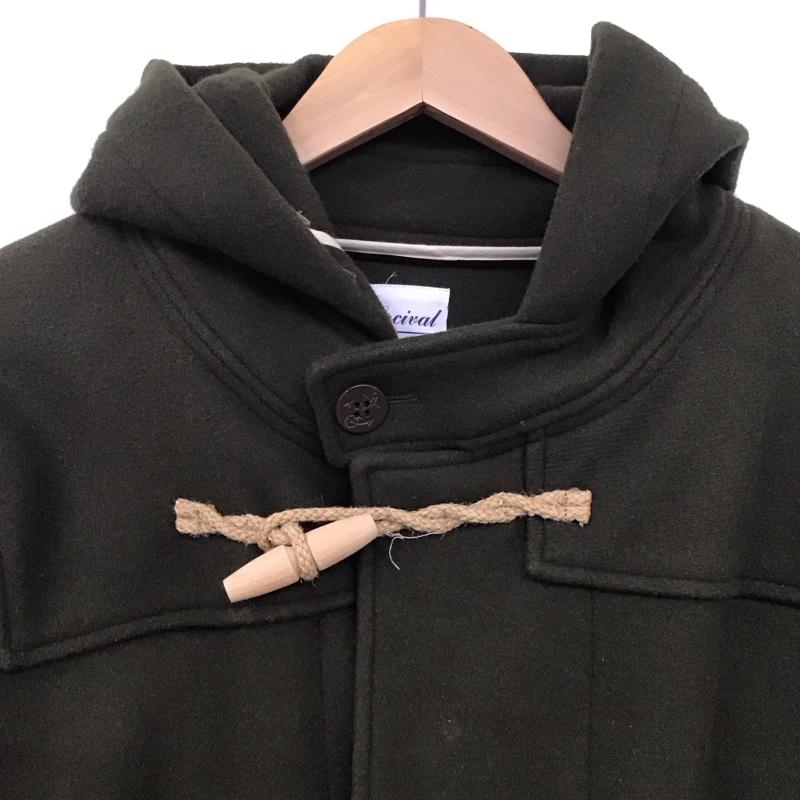 オーシバル ORCIVAL コート コート一般 ダッフルコート ロングコート アウター 4 無地 カーキ / カーキ / メンズ USED 古着 中古 10131746